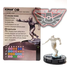 Marvel Heroclix  ICEMAN - 004 - COMMON  Spider-Verse Set #4
