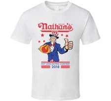 Nathan's Famous Hot Dog Eating Contest Joey Chestnut T Shirt