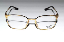 Ray-Ban Gold Square Small Optical RB1051 4051 49-17-135 Eyeglasses