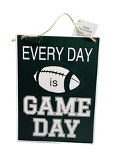 EVERY DAY IS GAME DAY METAL SIGN 8x12 INCHES NEW GREAT FOR MAN CAVE