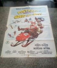 PISTAAAA... ARRIVA IL GATTO DELLE NEVI manifesto 2F originale 1973