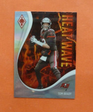 Tom Brady, 2021 Phoenix Football, Heat Wave Insert Card #1, Tampa Bay Buccaneers