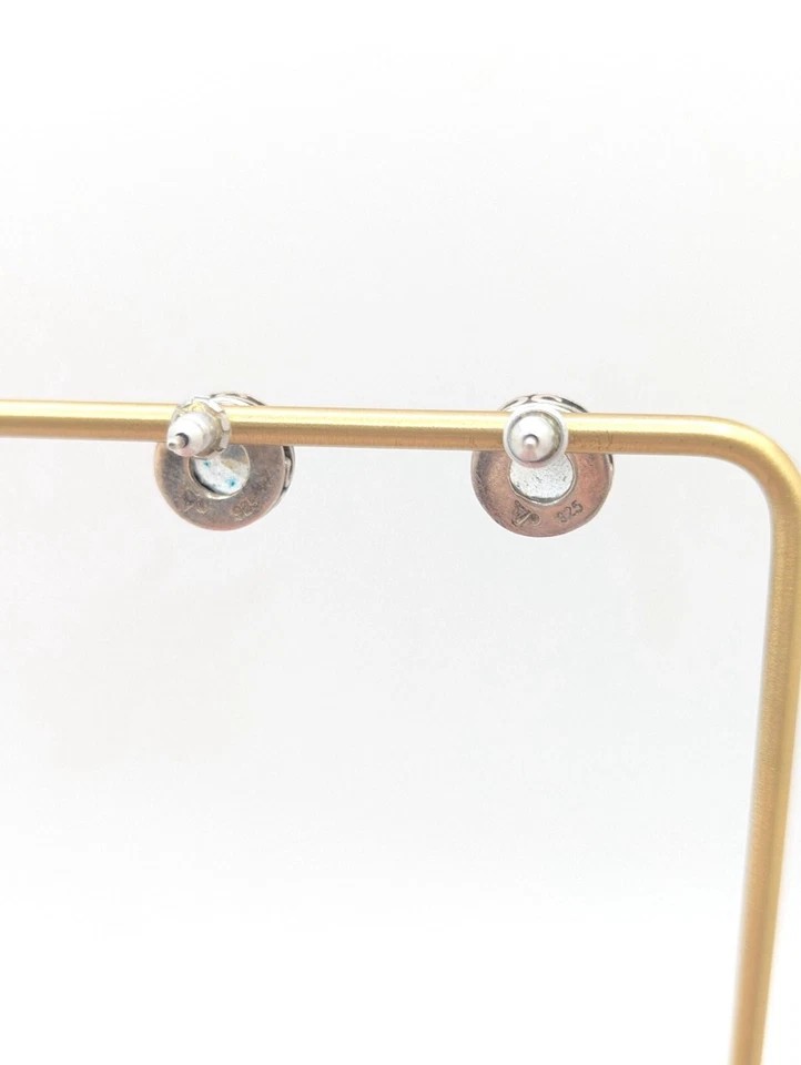 Aretes retirados de plata esterlina Silpada raros vintage diamantes de imitación circonita cúbica rollo Foto 3 de 4