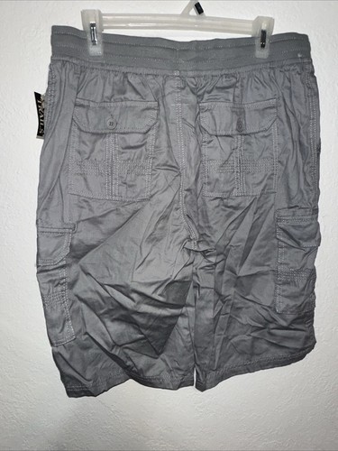 Pantalones Cortos de Carga Open Trails Para Hombre Talla Mediana M Gris Informal Múltiples Bolsillos B2 - Imagen 9 de 14