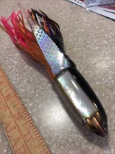 Heavy Keel Weight 4 Jet Bullet 9+ Hawaiian fishing lure Tuna Marlin yee Mahi