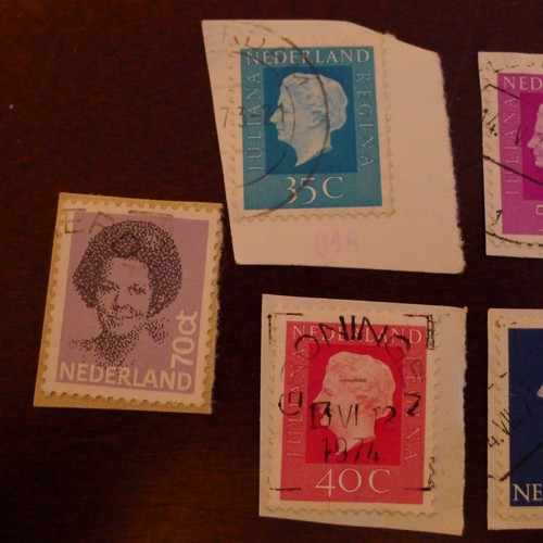 7 Stamps - Nederland Netherlands - Queen Juliana Regina - USED - Picture 10 of 12
