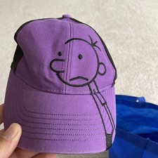 Diary Of A Wimpy Kid Hat Baseball Cap Purple & Black, Youth Size Adjustable