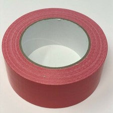 Duct Gaffer Heavy Duty Waterproof Cloth Tape 50mm x 50m Silver Black White Red