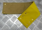 Yellow Armband Brassard WW2 Pattern British Army Old Stock Unissued Khaki Lined