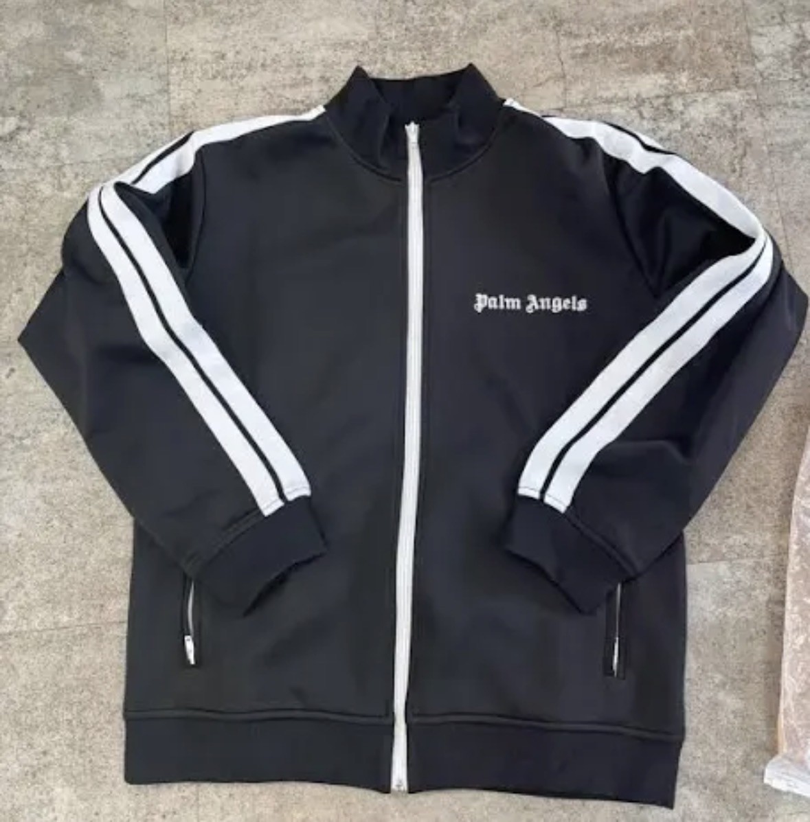 Palm Angels Men's Classic Track Jacket Black/White | eBay