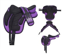 Synthetic Freemax Treeless Horse Saddle Seat, Available in 9 Sizes