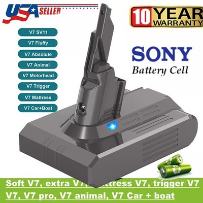 9500mAh 21.6V Replacement Battery for Dyson V7 SV11 Animal V7 Trigger Motorhead