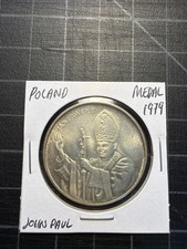 Poland Silver Medal John Paul II 1979