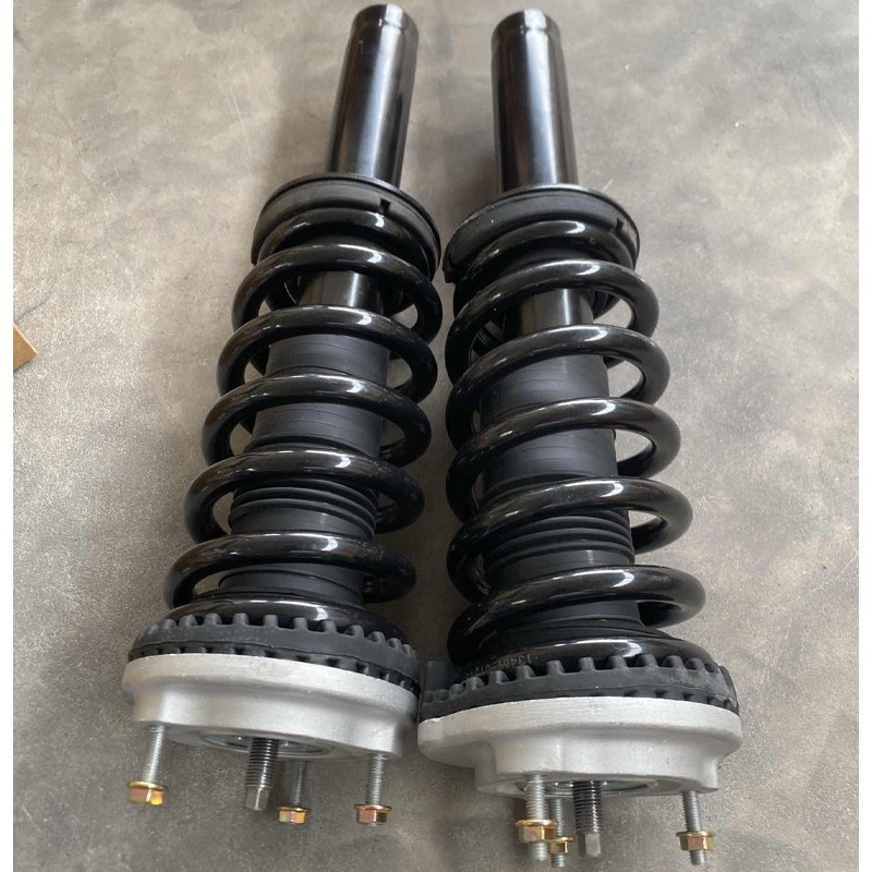 Pair Front Shock Absorber Struts Assys For Maserati Ghibli M157 AWD 670008897