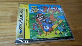 Ninpen Manmaru Ninja Penguin Sega Saturn SS Rare Action Game Japan Import Unused