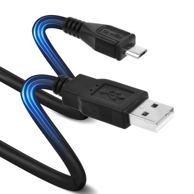 5ft Micro USB Charging Power Cord for Lekato WS-50 5.8GHz Wireless Guitar System