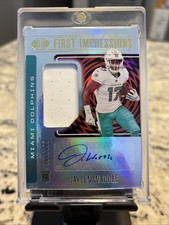 2021 Panini  - First Impressions Autographed Memorabilia Jaylen Waddle /199 RC