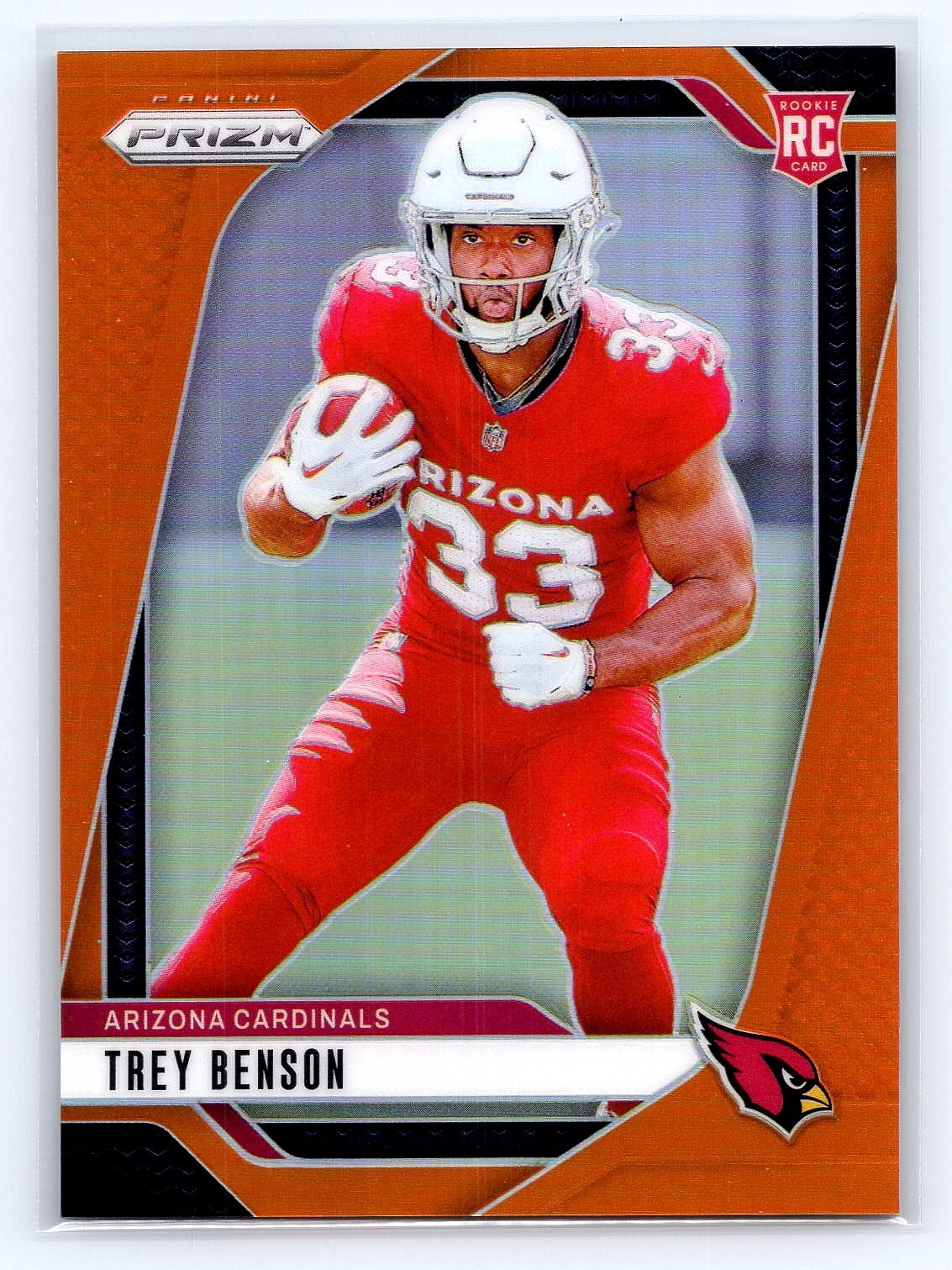 2024 Panini Prizm - Trey Benson #392 Orange Prizm /249 (RC)🔥
