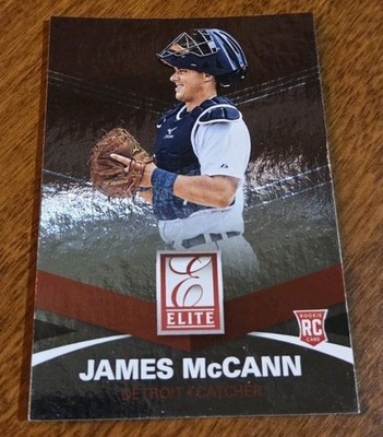 2015 Panini Elite - James McCann #13 (RC)
