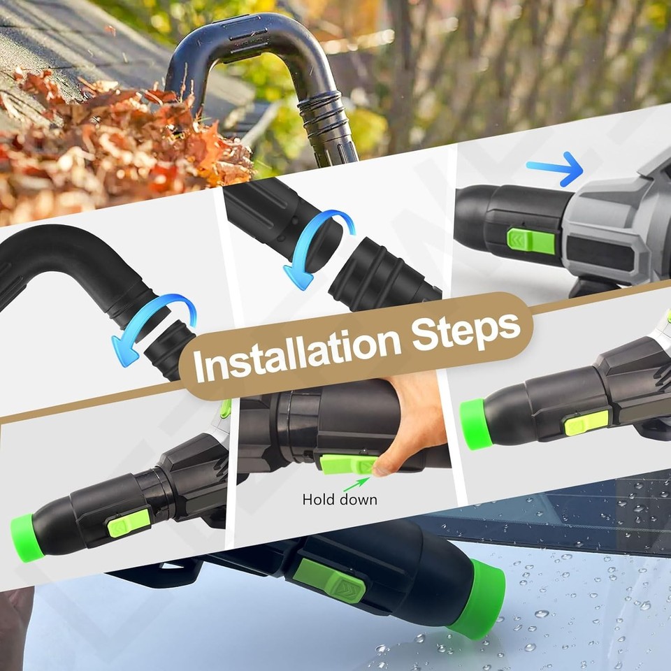 Best HD Pictures about  Ego Power Agc1000 Gutter Cleaning Attachment Kit  with No AI Images