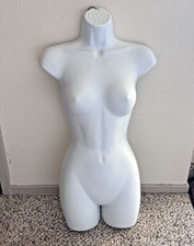 Plastic Female Torso Hanging Mannequin Dress Shirt Forms