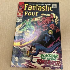 FANTASTIC FOUR #63 COMIC (1967, Marvel) features Blastaar and Sandman