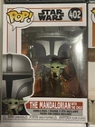 The Mandalorian w The Child #402 Star Wars Funko POP  New Sealed