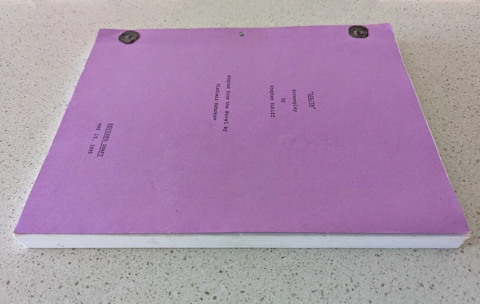 Lolita (1997) Movie Film Script Screenplay - Image 3 of 4