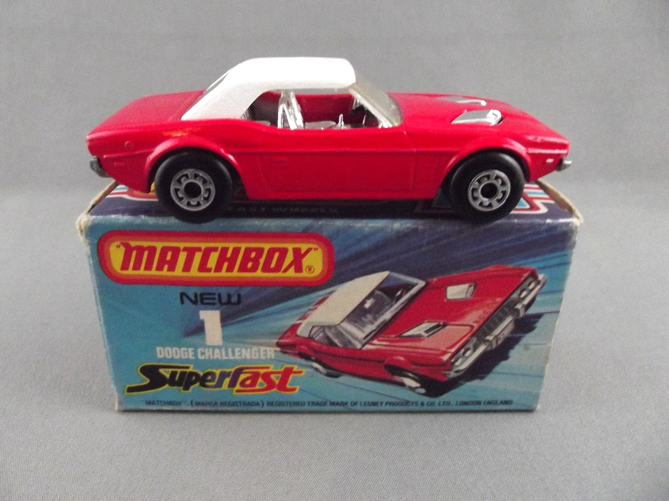 Matchbox Superfast 1975 - Dodge Challenger, état VNMINT, Occasion