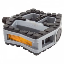 Sunlite Cruiser 990 9/16" Composite Platform Pedals with Rubber Grip & Boron