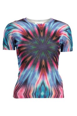 DESIGUAL DAMEN SHIRT BLAU