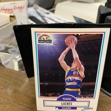 Todd Lichti Nuggets 1990-91 Fleer #51