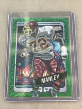 2024 Topps Cosmic Chrome Dexter Manley #100 Green Refractor /75