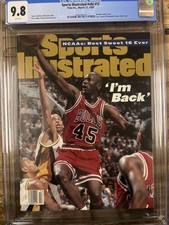 Sports Illustrated Magazine Newsstand Michael Jordan CGC 9.8 March 27 1995 