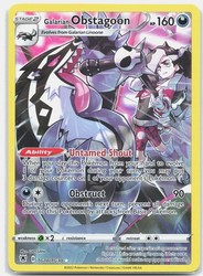 Galarian Obstagoon TG10/TG30 Astral Radiance Trainer Gallery