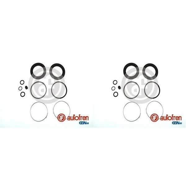 2X Autofren Bremssattel RAPARATUR-SATZ Vorne Passend FüR Saab 90 900 99-image