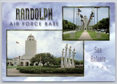 Taj Mahal Tower Randolph Air Force Base San Antonio Texas Postcard
