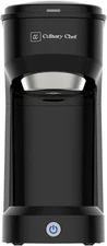 CULINARY CHEF Retro Single Serve Maker, Brewer for Ground Coffee, 300 milliliter