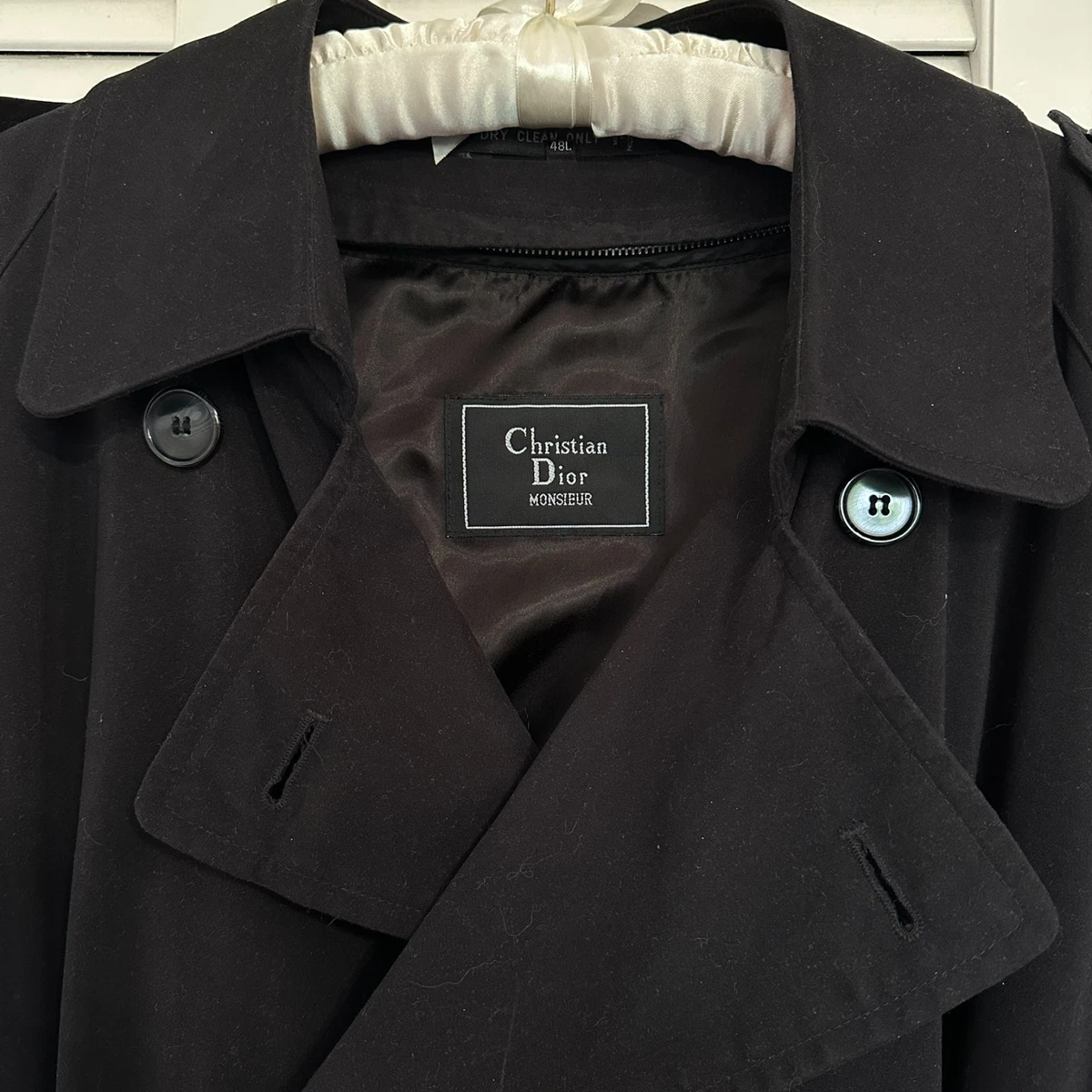 Christian Dior Monsieur Trench Coat for sale | eBay