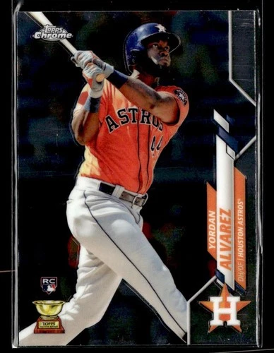 2020 Topps Chrome Yordan Alvarez #200 Rookie