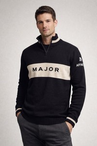 Alchemist Merino Wool Cycling Sweater L Quarter Zip Major World Champion 1898
