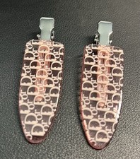 NEW Dior Beauty Backstage Pink Hair Clips Get Ready 2-Piece Set Novelty GWP