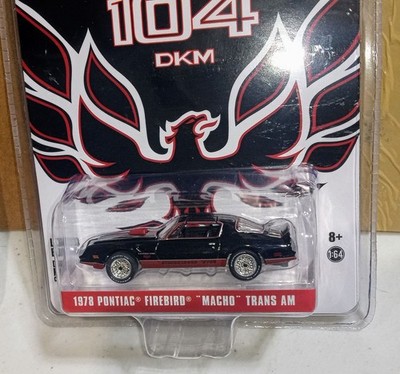 1978 Pontiac Firebird ''Macho'' Trans Am #104 Exclusive 1:64 - Greenlight 30149*