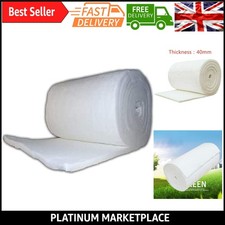 High-Temperature Fireproof Ceramic Fiber Blanket Insulation | 40mm Thick, Hea...