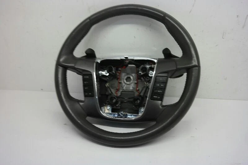 2011 FORD TAURUS STEERING WHEEL WITH CRUISE RADIO AND BLUETOOTH CONTROLS OEM - Image 3 of 4