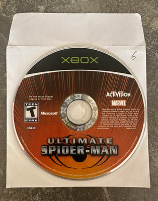 Ultimate Spider-Man Xbox disc only