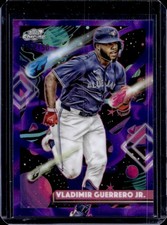 2025 Topps Cosmic Chrome Vladimir Guerrero Jr. Purple Nebula Refractor #/150