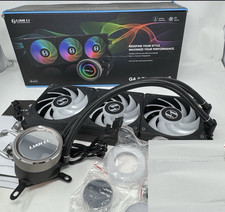 Lian Li 360mm Galahad II Trinity AIO Cooler w/ ARGB Fans- New w/ dented radiator