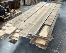 Reclaimed 1 By Oak Barn Wood Boards, Rustic Solid Oak Lumber Planks Custom Order