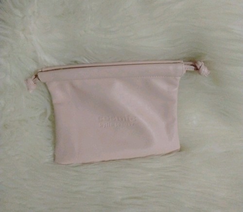 Kylie Jenner Cosmic Pale Rose Kordelzug Beutel Kosmetik Make-up Tasche - Bild 1 von 8